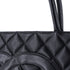 Medallion Tote Quilted Caviar
