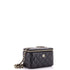 Classic Vanity Case with Chain Quilted Lambskin Small