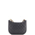 CC Front Pocket Chain Hobo Quilted Lambskin Medium