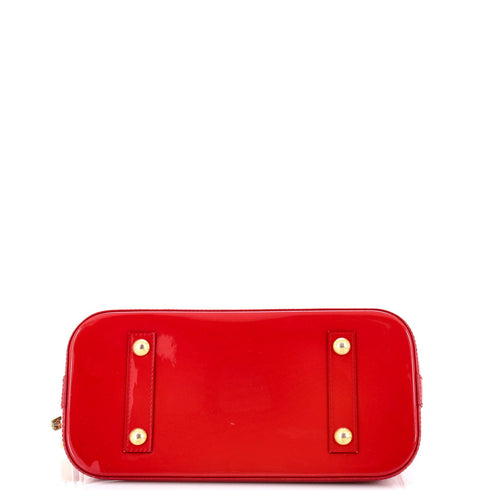 Alma Handbag Monogram Vernis PM