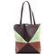 Puzzle Fold Tote Leather Medium