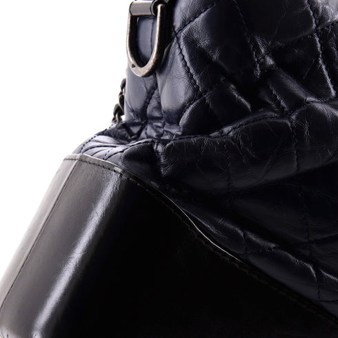 Gabrielle Hobo Quilted Aged Calfskin Medium