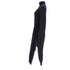 Women's Nanushka Canaan Ribbed-Knit Midi Dress in Navy Wool