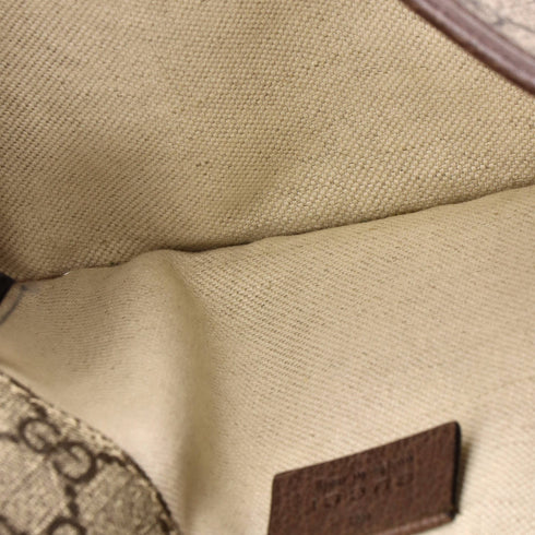 Neo Vintage Flap Belt Bag GG Coated Canvas