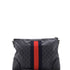 Web Zip Flat Messenger GG Coated Canvas Medium