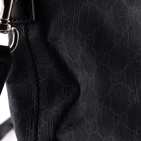 Web Zip Flat Messenger GG Coated Canvas Medium