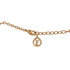 Essential Love Pendant Necklace Metal with Crystals