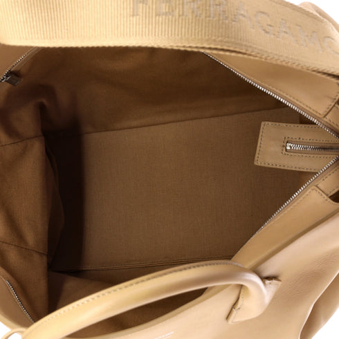 Star Convertible Top Handle Bag Leather Large