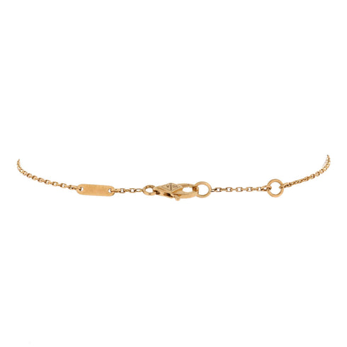 Sweet Alhambra Butterfly Bracelet 18K Yellow Gold and Mother of Pearl