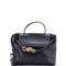 Ciao Ciao Top Handle Bag Leather with Intrecciato Detail Small