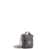 Handle with Care Vanity Case with Chain Quilted Caviar