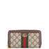 Ophidia Zip Around Wallet GG Coated Canvas