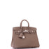 Birkin Handbag Etoupe Togo with Palladium Hardware 25