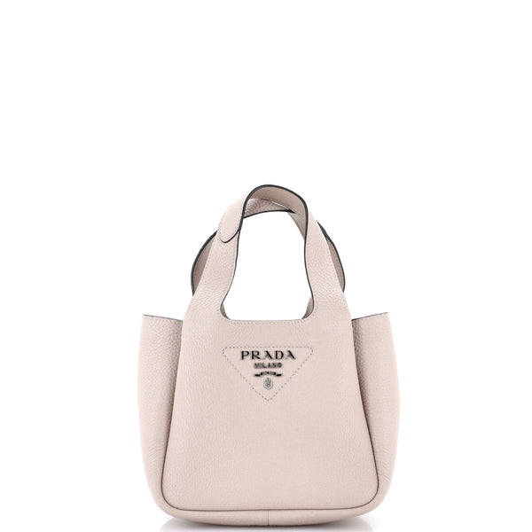 Flou Dynamique Open Tote Vitello Daino Mini