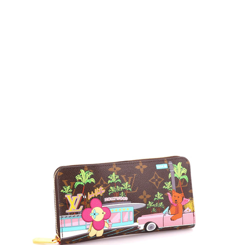 Zippy Wallet Limited Edition Vivienne Xmas Monogram Canvas