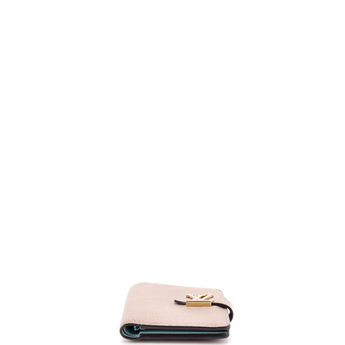Capucines Vertical Wallet Leather Compact