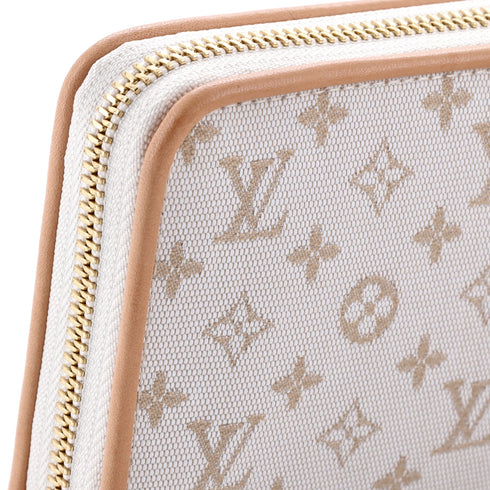 Zippy Wallet Monogram Mini Mastic Canvas
