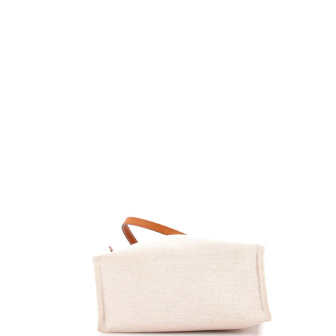 Logo Shopper Tote Printed Canvas Small