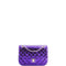 Hollywood Boulevard Flap Bag with Star Coin Purse Quilted Metallic Leather Mini