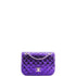 Hollywood Boulevard Flap Bag with Star Coin Purse Quilted Metallic Leather Mini