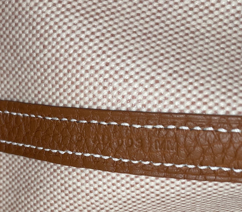 Neo Garden Tote Toile and Leather 23