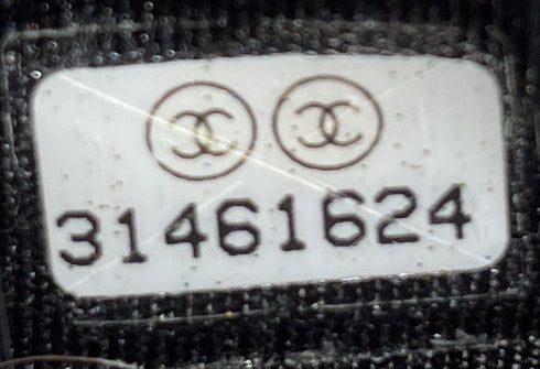 Pearl Crown Clutch with Chain Quilted Lambskin