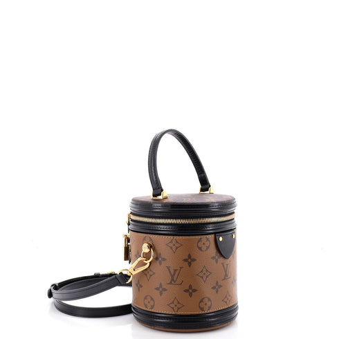 Cannes Handbag Reverse Monogram Canvas
