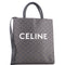 Vertical Cabas Tote Triomphe Coated Canvas Medium