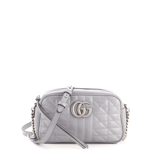 GG Marmont Shoulder Bag Mixed Matelasse Leather Small