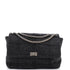 Chocolate Bar Mademoiselle Flap Bag Quilted Wool Jumbo