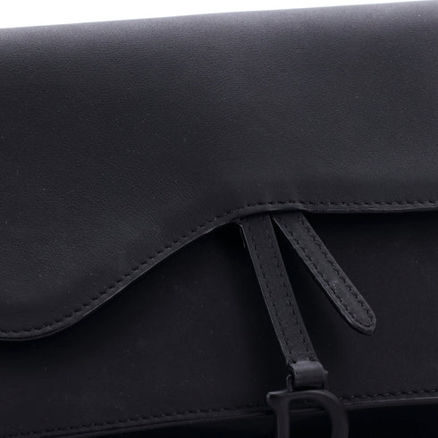 Ultra Matte Saddle Chain Wallet Leather