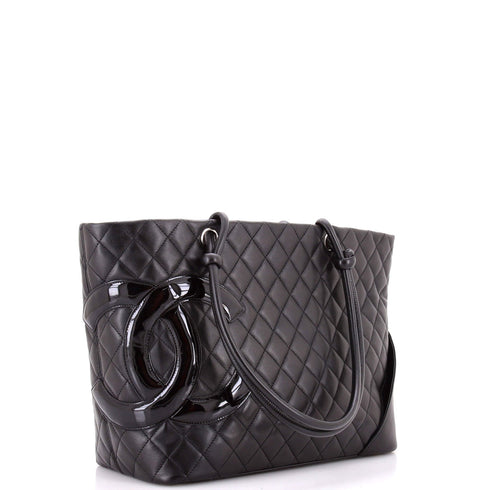 Cambon Tote Quilted Leather Large