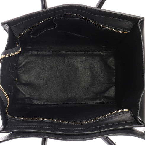 Luggage Bag Printed Canvas and Leather Mini