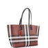 Soft Tote Check E-Canvas Medium