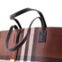 Soft Tote Check E-Canvas Medium