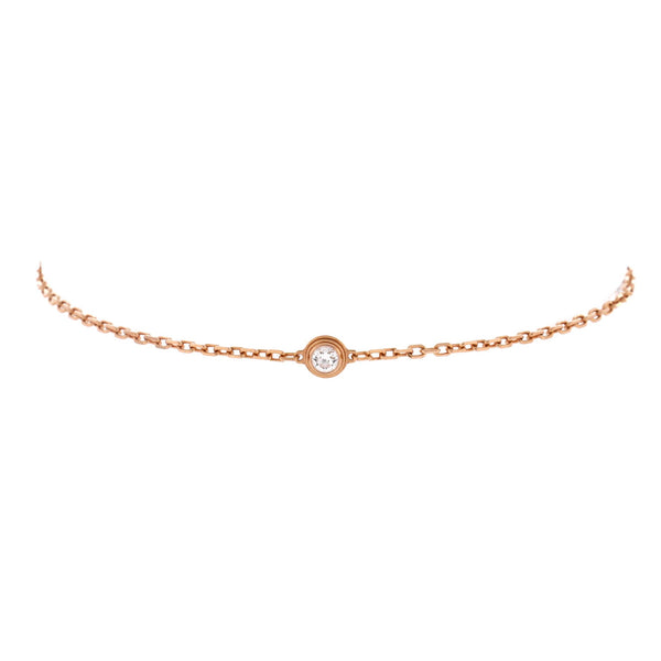 D'Amour Bracelet 18K Rose Gold and Diamond Small
