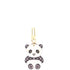 Panda Bag Charm Leather