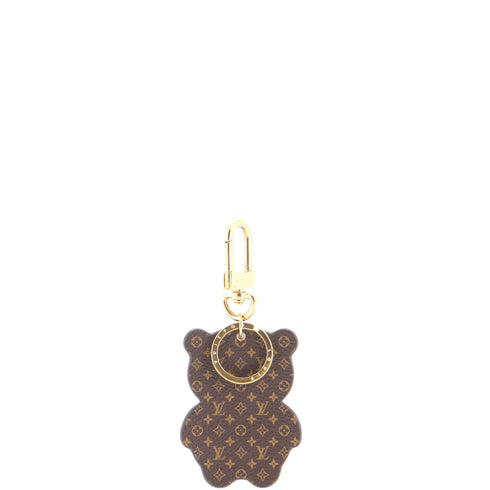 Panda Bag Charm Leather