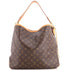 Delightful NM Handbag Monogram Canvas MM