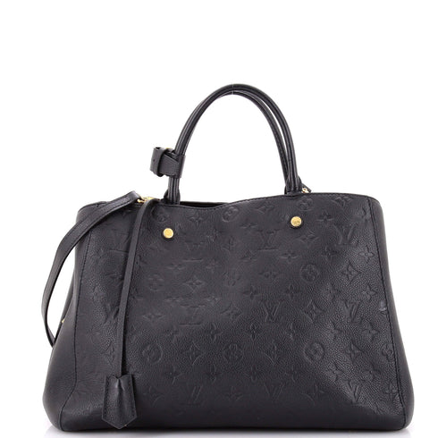 Montaigne Handbag Monogram Empreinte Leather GM