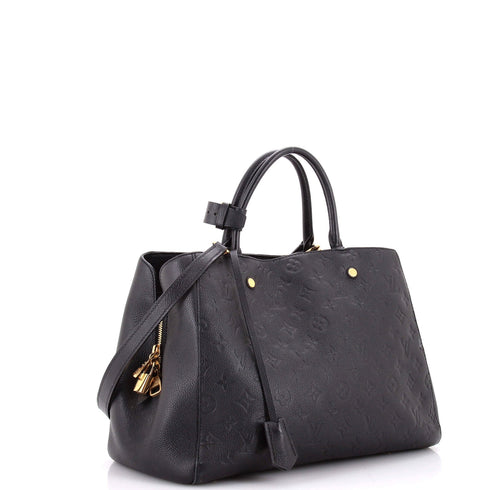Montaigne Handbag Monogram Empreinte Leather GM