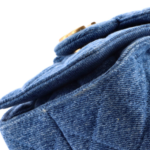 25 Hobo Bag Quilted Denim Mini