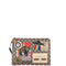 Courrier Pouch GG Coated Canvas with Applique