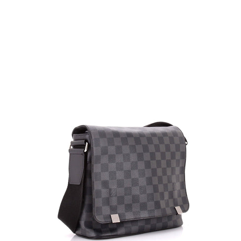 District NM Messenger Bag Damier Graphite PM