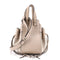Hammock Bag Leather and Canvas Mini
