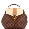 Clapton Backpack Damier and Leather