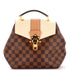 Clapton Backpack Damier and Leather