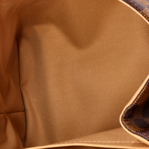 Clapton Backpack Damier and Leather