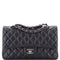 Classic Double Flap Bag Quilted Iridescent Caviar Medium