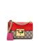 Padlock Shoulder Bag GG Coated Canvas and Leather Small